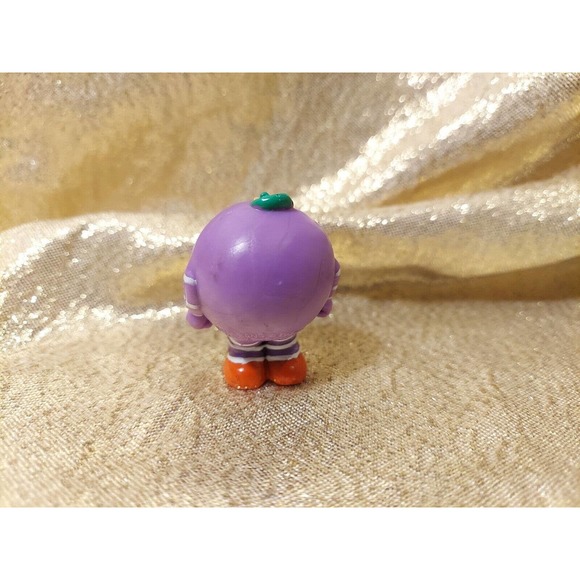 1991 BANG-a-DRUM Plum Grape Original FRISCH'S BIG BOY 2" PVC VINTAGE Meal Toy - Picture 3 of 7